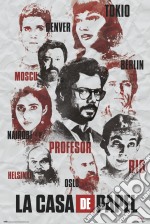 Casa De Papel (La): Personajes (Poster) (Maxi Poster 61x91,50 Cm) poster di Grupo Erik