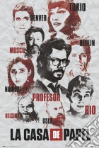 Casa De Papel (La): Personajes (Poster) (Maxi Poster 61x91,50 Cm) poster