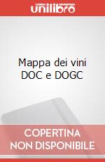 Mappa dei vini DOC e DOGC poster