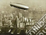 The Hindenburg Airship, 1936 poster di B&W COLLETION
