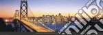 Bay Bridge with Skyline San Francisco, California poster di KARALEE GRIFFIN