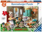 Ravensburger 03004 - Puzzle Gigante Da Pavimento 24 Pz - 44 Gatti B puzzle