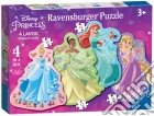 Disney: Ravensburger 03082 - Puzzle Shaped 4 In A Box - Princess puzzle