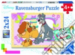 Ravensburger: 05087 - Disney: I Cuccioli Preferiti Della Disney (Puzzle 2x24 Pz)  puzzle