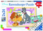 Ravensburger: 05087 - Disney: I Cuccioli Preferiti Della Disney (Puzzle 2x24 Pz)  puzzle