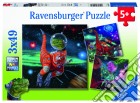 Ravensburger: 05127 - Puzzle 3x49 Pz - Dinosauri Nello Spazio puzzle