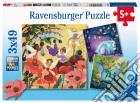 Ravensburger: Puzzle 3x49 Pz - Creature Fantastiche puzzle
