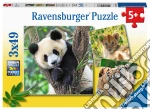 Ravensburger: Puzzle 3X49 Pz - Panda, Tigre E Leone puzzle