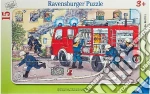 Ravensburger: Puzzle Incorniciato 15 Pz - I Pompieri puzzle