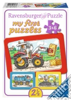 Ravensburger 06573 - My First Puzzle 3x6 Pz - Escavatrice, Trattore E Camion Ribaltabile puzzle di Ravensburger