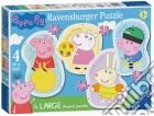 Puzzle Shaped 4 In A Box - Peppa Pig puzzle