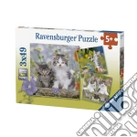 Ravensburger 08046 - Puzzle 3X49 Pz - Gattini puzzle