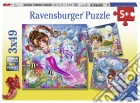 Ravensburger 08063 - Puzzle 3X49 Pz - Incantevolli Sirene puzzle di Terminal Video