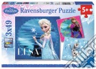 Ravensburger 09269 - Puzzle 3x49 Pz - Frozen - Elsa, Anna E Olaf puzzle