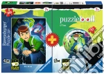 B10 ben 10 af (puzzle 100pcs - puzzleball® 60 pcs) (7+ anni)