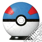 Ravensburger: 3D Puzzleball 54 Pz - Pokeball Blu puzzle