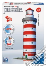 Puzzle 3d building serie midi - faro - 25 cm - 216 pezzi
