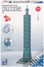 Puzzle 3d building serie midi - taipei tower - 49 cm - 216 pezzi