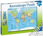 Ravensburger 12890 7 - Puzzle Xxl 100 Pz - Mappa Del Mondo puzzle