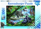 Ravensburger: 12970 - Puzzle Xxl 100 Pz - Animali Della Giungla puzzle
