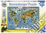 Ravensburger 13257 - Puzzle Xxl 300 Pz - Animali Del Mondo puzzle