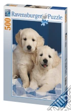 Ravensburger 14238 - Puzzle 500 Pz - Cuccioli Di Golden Retriever puzzle