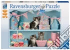 Ravensburger 14684 - Puzzle 500 Pz - Gattini E Cupcake puzzle