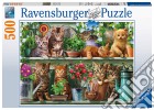 Ravensburger - 14824 0 - Puzzle 500 Pz - Gatto Sullo Scaffale puzzle