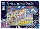 Ravensburger 15046 5 - Puzzle 500 Pz - Unicorno E Le Sue Farfalle puzzle