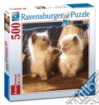 Ravensburger 15220 - Puzzle 500 Pz - Quadrati - Gatti Himalayani puzzle di Ravensburger