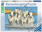 Ravensburger 16285 - Puzzle 1500 Pz - Galoppata Sul Bagnasciuga puzzle