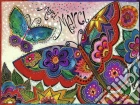 Ravensburger 16332 - Puzzle 1500 Pz - Laurel Burch - Farfalle Colorate puzzle