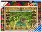 Ravensburger: 16599 - Puzzle 1500 Pz - Mappa Di Hogwarts puzzle