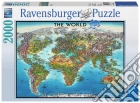 Ravensburger 16683 - Puzzle 2000 Pz - Mappamondo puzzle di Ravensburger