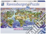 Ravensburger 16698 - Puzzle 2000 Pz - Le Meraviglie Del Mondo