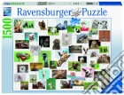 Ravensburger: 16711 - Puzzle 1500 Pz - Collage Di Animali Divertenti puzzle