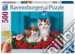 Ravensburger: Puzzle 500 Pz Gold Edition - Gattini puzzle