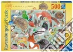 Ravensburger: Puzzle 500 Pz - I Visitatori Del Giardino puzzle