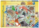 Ravensburger: Puzzle 500 Pz - I Visitatori Del Giardino puzzle