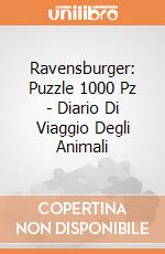 Ravensburger: Puzzle 1000 Pz - Diario Di Viaggio Degli Animali puzzle