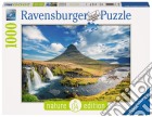 Ravensburger 19539 - Puzzle 1000 Pz - Foto E Paesaggi - Cascate Di Kirkjufell, Islanda puzzle