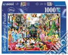 Ravensburger 19553 - Puzzle 1000 Pz - Fantasy - Natale Disney puzzle