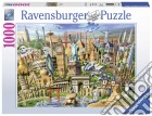 Ravensburger: 19890 - Puzzle 1000 Pz - Fantasy - World Landmarks puzzle