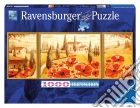Puzzle 1000 pz - trittico: papaveri in toscana puzzle