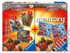 Ravensburger 20519 - Multipack Memory + Puzzle - Gormiti puzzle