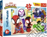 Marvel: Trefl - Puzzle 24 Maxi - Spiday And His Amazing Friends puzzle