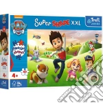 Paw Patrol: Trefl - Puzzle 60 Xxl Super Shape - Smiling Dogs puzzle