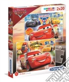 Puzzle 2 X 20 Pz - Cars puzzle di Clementoni