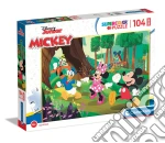 Disney: Clementoni - Puzzle Made In Italy Mickey And Friends Bambino 104 Maxi puzzle