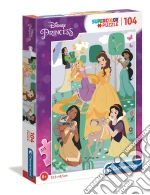 Disney: Clementoni - Puzzle Made In Italy 104 Pz Princess puzzle